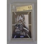 Topps Star Wars 2015 High Tek Sketches Darth Vader, one of a kind sketched trading card.