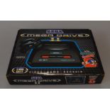 Sega Mega Drive II. VG, boxed with control pads.