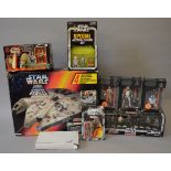 Quantity of Hasbro Star Wars items: Electronic Millennium Falcon,