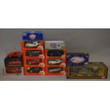Fourteen boxed diecast model cars in 1:24 scale by Guiloy, Bburago and others,