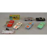 Six Corgi Toys Ford Mustang diecast model cars,