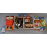 OO Gauge. A good quantity of Station Buildings and accessories by Hornby etc.