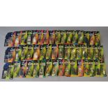 48 x Kenner/Hasbro Star Wars action figures, mostly POTF2. Overall appear E, carded.