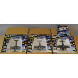 Three boxed Franklin Mint diecast model aircraft in 1:48 scale from their 'Armour Collection',