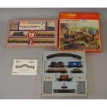 OO Gauge. Two boxed Electric Train Sets, Lima 102506 'Devon Belle' and Tri-ang Hornby RS.
