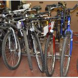 POLICE > 5 assorted road and mountain bikes [VAT ON HAMMER] [NO RESERVE]
