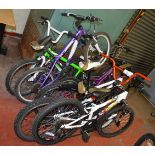 POLICE > 7 assorted children's bikes [VAT ON HAMMER] [NO RESERVE]