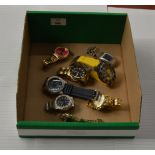 POLICE > Mixed lot of watches [VAT ON HAMMER PRICE] [NO RESERVE]