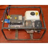 POLICE > Honda GX160 petrol generator [VAT ON HAMMER PRICE] [NO RESERVE]