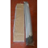 2 packs of aluminium cross-tubes