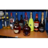 POLICE > 11 bottles of alcohol [VAT ON HAMMER PRICE] [NO RESERVE]