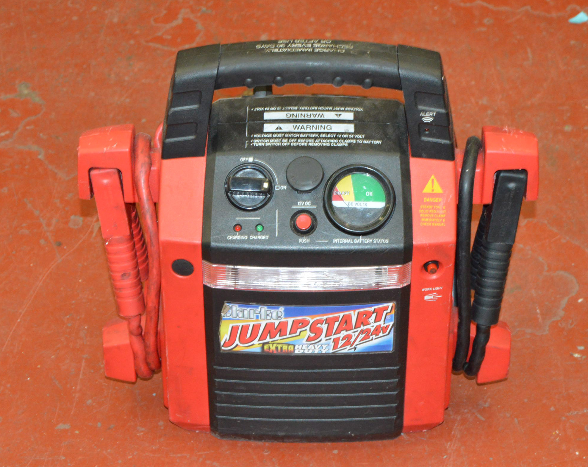 Clarke JumpStart EXTRA HEAVY DUTY 12/24v.