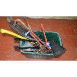 POLICE > Good quantity of assorted hand tools [VAT ON HAMMER PRICE] [NO RESERVE]