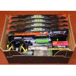 POLICE > 4 SPACE DEFENDER toy gun sets plus various DVDs etc.