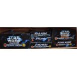 Six Hasbro Star Wars Collector Series large size figure sets: Han Solo & Tauntaun;