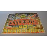 Gerry Anderson's 'Thunderbirds Are Go' film poster, a reproduction but a nice bright example.