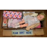 Boxed dolls and puppets: two Barnsbury Puppets,