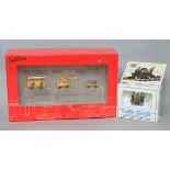 HO gauge: Bachmann 46202 Gandy Dancer; Spectrum 16946 Maintenance of Way Vehicles set,