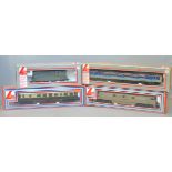 OO gauge, four Lima diesel locomotives: 305358; 205132; 205126; 205051.