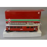 G gauge, LGB 20390 RhB Railcar ABe 4/4. G, boxed.