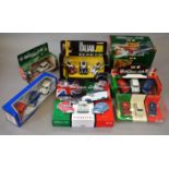 Seven The Italian Job diecast model sets: Corgi CC82217 Diorama with Mini;