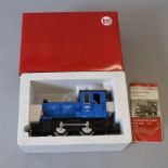 G gauge, LGB 23900 0-4-0 Henschel MZS-Duo. G+, boxed.