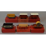 O gauge, Hornby, mostly NE, includes: Flat Truck with Cable Drum; No.