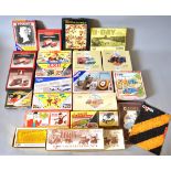 Nineteen boxed Corgi diecast model sets together with three boxed vans and two catalogues.