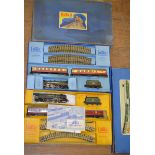 OO gauge, two Hornby Dublo sets: EDP12 'Duchess of Montrose'; EDP22 'Royal Scot',