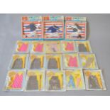 Quantity of action figure and doll clothing: 14 x Palitoy Action Girl sets;