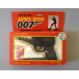 James Bond 007. Coibel (Spain) Official James Bond Secret Agent 12 Shot Automatic Pistol, 1985.