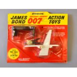 James Bond 007. Gilbert James Bond Action Toys Spin-top Pool Table and Deadly Laser Ray, 1965.