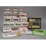A mixed lot including a Langley Models OO scale '1 Ton Crane' metal kit,