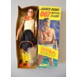 James Bond 007. Gilbert James Bond Thunderball action figure, with scuba outfit, 1965.