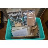 A large quantity of 'Build the Titanic' part works, various issues with parts,