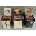 3 BOXES OF 7 INCH SINGLES including picture discs + coloured vinyl, Pink Floyd - The Wall,