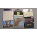 PINK FLOYD collection of LP vinyl records including Meddle SHVL 795 on Harvest gatefold textured