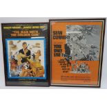 You Only Live Twice British double-crown film poster 1968 re-release printed by W. E.