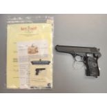 Goldeneye (1995) VZ52 pistol serial number 13665