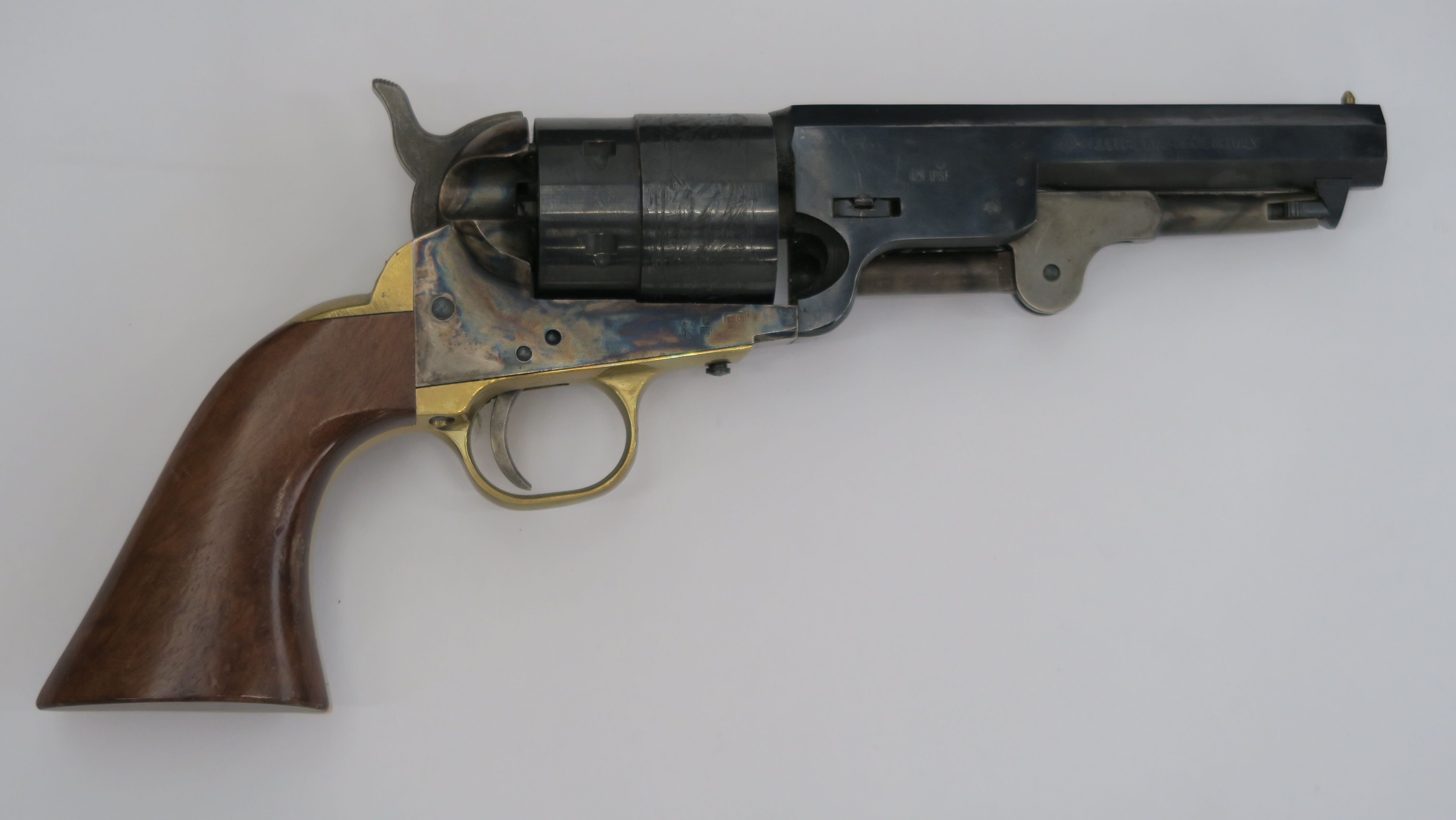 PIETTA (Italy) Model 1851 REPLICA 9mm blank-firing revolver - barrel is fully blocked and muzzle is - Image 2 of 3