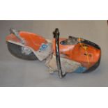 POLICE > STIHL TS-410 saw [VAT ON HAMMER PRICE] [NO RESERVE]