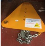 POLICE > DVLA heavy duty wheel clamp [VAT ON HAMMER PRICE] [NO RESERVE]