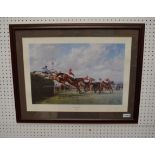 Two horse Racing related prints.