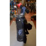 POLICE > Bag of golf clubs [VAT ON HAMMER PRICE] [NO RESERVE]