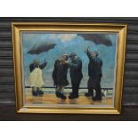 ALEXANDER MILLAR giclee canvas on board "A Jig For Jack Canvas" limited edition 108/195.