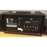 Bretford AmpliSoundCombiS portable CD/Cassette Stereo Amplifier.