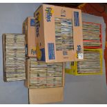 A large collection of LPs and singles (6 Boxes)