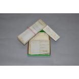 A collection of mostly 19th century indentures and historical documents.