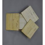 A collection of Indentures including Mortgages,