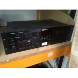 Denon DN-T625 CD/Cassette Combi-Deck for rack-mounting.